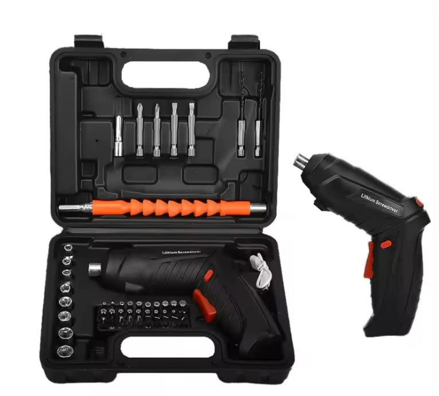 Visseuse Électrique Sans Fil Rechargeable 45 en 1 – Le Kit Complet Pour Tous Vos Travaux