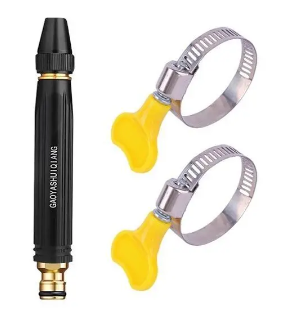 Nettoyeur Haute Pression Portable 5-en-1– Kit tout-en-un pour le lavage auto et le jardinage