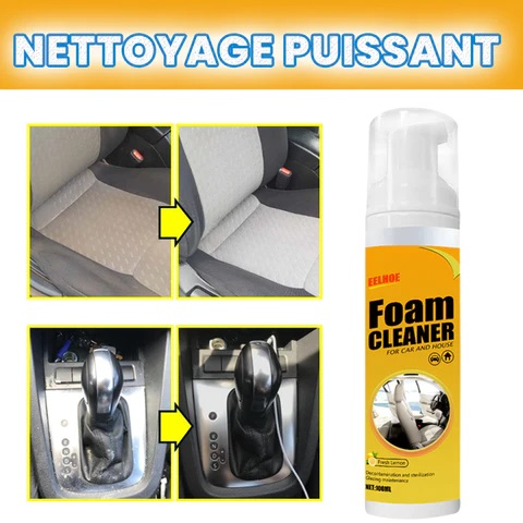 MOUSSE NETTOYANTE MULTI-USAGES – NETTOYAGE EXPRESS & SANS EFFORT