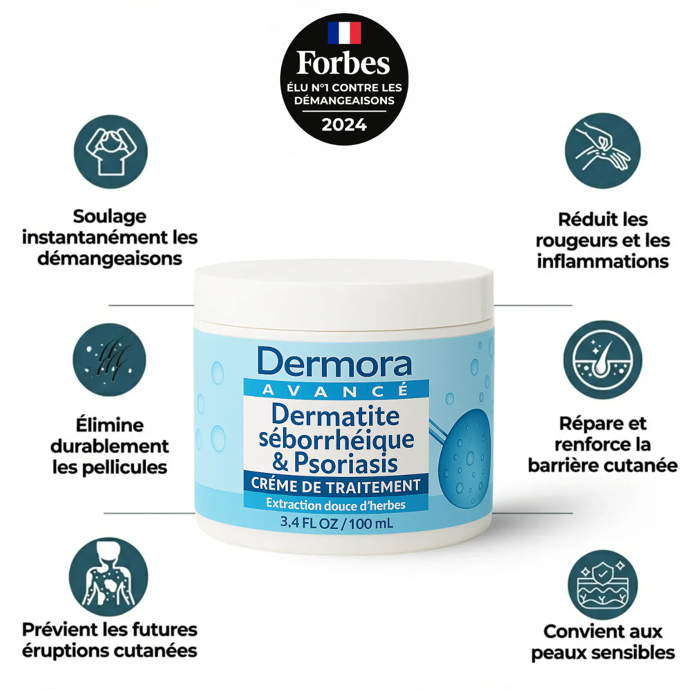 La crème Dermora : la solution efficace contre les démangeaisons, plaques et rougeurs