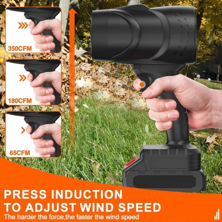 SOUFFLEUR TURBO STORM ⚡🔋 Puissance de 1050 W + autonomie de 60 minutes ! Nettoyage et gonflage en un seul outil 🏡🚗 (fb)