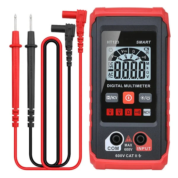 🔥 Vente Flash : Testeur de Multimètre Numérique Intelligent AC/DC – Plage Automatique 600V 🔥