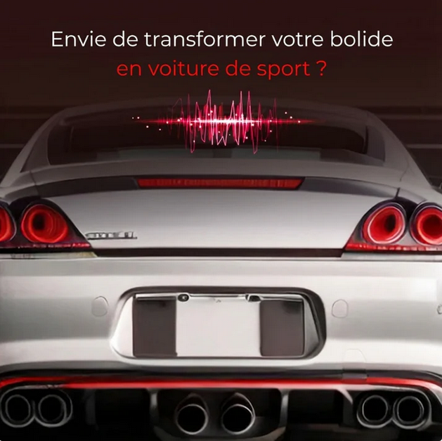 🏎️💨Nouveauté 2026🏍️ Sifflet simulateur de bruit turbo pour toutes les voitures - Donnez à n'importe quel véhicule le rugissement instantané d'une voiture de sport !