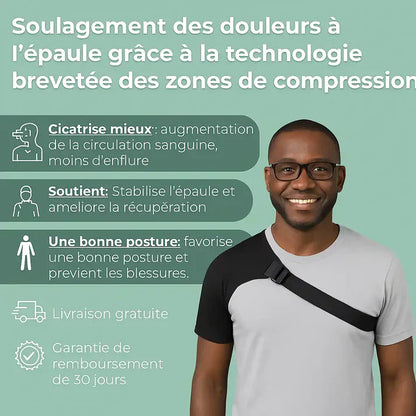 Support d'Épaule Ajustable - Dites Adieu aux Douleurs d’Épaule