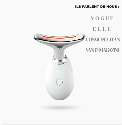 Sculpteur Facial LED 7-en-1 Anti-Âge – Les signes de l’âge ne préviennent pas… mais vous pouvez agir.