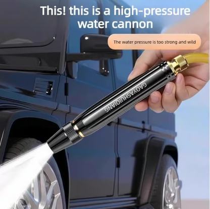 Nettoyeur Haute Pression Portable 5-en-1– Kit tout-en-un pour le lavage auto et le jardinage