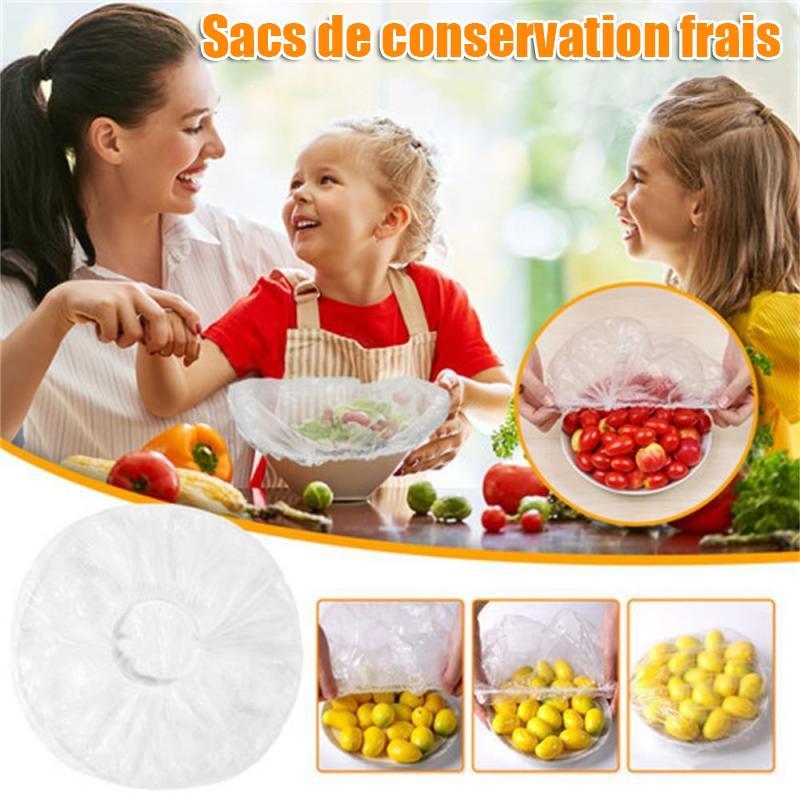 Sacs De Conservation Pour Les Restes Frais (100 Pièces)