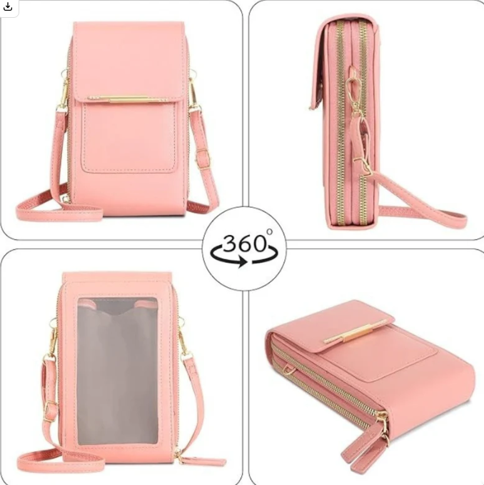 Petit Sac Tendance avec fenêtre tactile pour smartphone