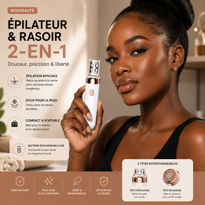 Nouvel outil de nettoyage intelligent électrique automatique à double tête