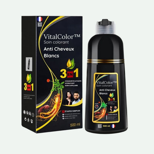 Shampoing Colorant Anti Cheveux Blancs