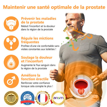Dites adieu aux inconforts de la prostate 🍀 Bâton d'inhalation ProstaPower Bee🍀 (À action rapide et longue durée)...
