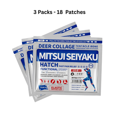 🌿 Patch Japonais Naturel – Apaisement des Douleurs Articulaires & Musculaires. (1 acheté + 1 offert=12 patchs)