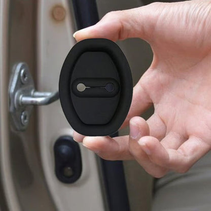 Protecteur de serrure de porte de voiture antidérapant pour automobile(4 pièces)