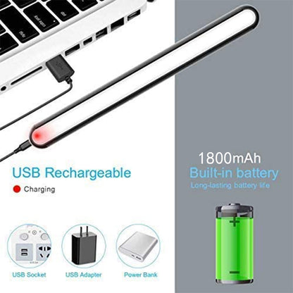 Lampe tactile magnétique rechargeable à longue durée de vie de la batterie