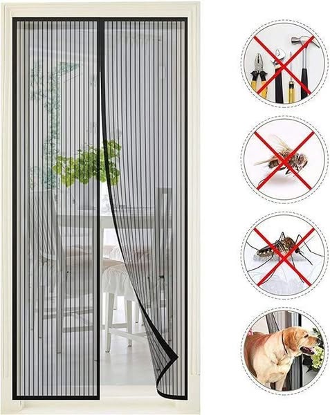 Moustiquaire Magnétique pour Porte
