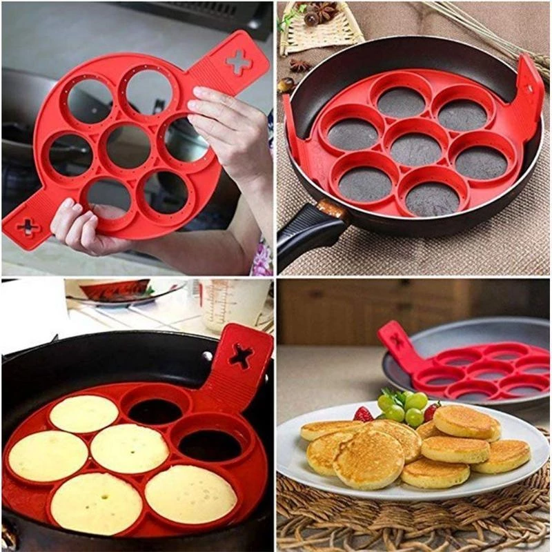 MOULES À CRÊPES EN SILICONE