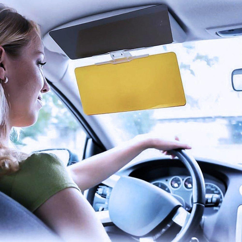 Visière de pare-brise de voiture anti-éblouissement jour et nuit