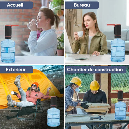 POMPE DISTRIBUTRICE D'EAU AUTOMATIQUE MULTIFONCTIONNELLE