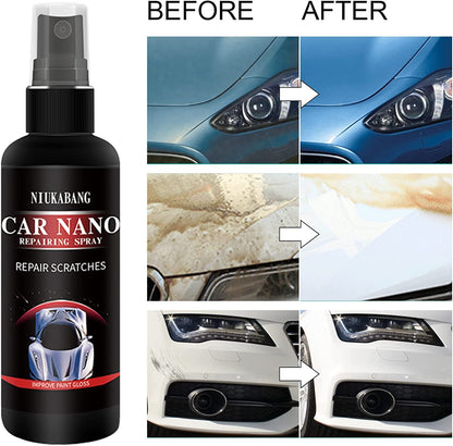 Spray anti-rayures pour voiture