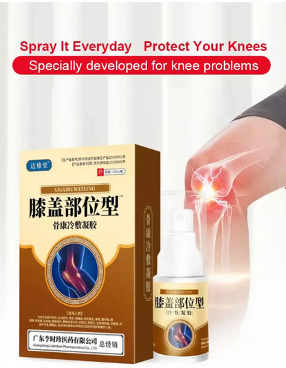 Spray antibactérien analgésique pour la Douleur de genou