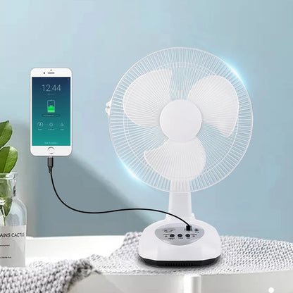 Ventilateur solaire rechargeable:Dormez Confortablement, Économisez l'Énergie!