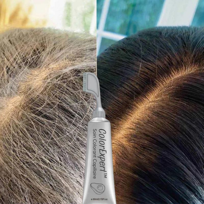 Shampoing Colorant pour Cheveux Grisonnants
