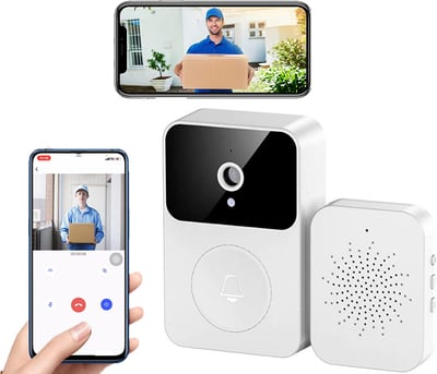 Sonnerie extérieure sans fil avec camera intégré (utilise wifi)
