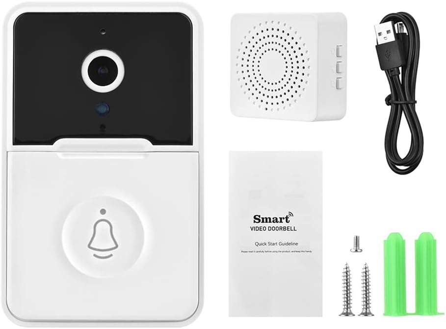 Sonnette vidéo Intelligente sans Fil HD caméra Wi-FI interphone