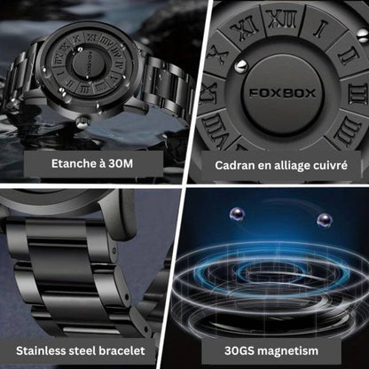 Montre Magnétique – L’élégance futuriste au poignet