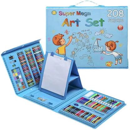 Kit Artistique 208 Pièces – Le Tout-en-Un de la Créativité !