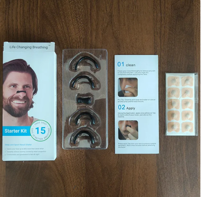 Pince-nez Anti-Ronflementt – Respirez Librement, Dormez Mieux