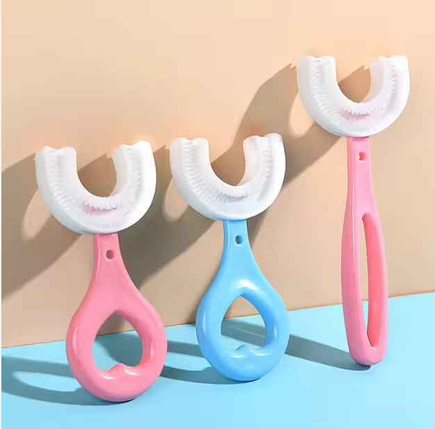 Brosse à Dent Bébé Souple en Forme de U