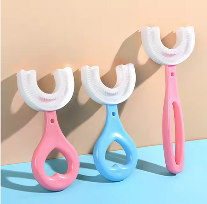 Brosse à Dent Bébé Souple en Forme de U