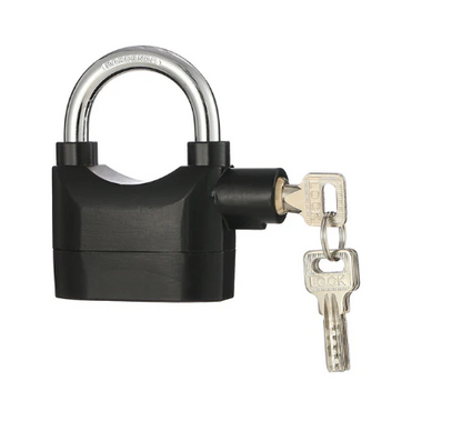 🔐 Cadenas avec Alarme Intégrée – Parce que la Sécurité N'est Pas Négociable ! 🔐
