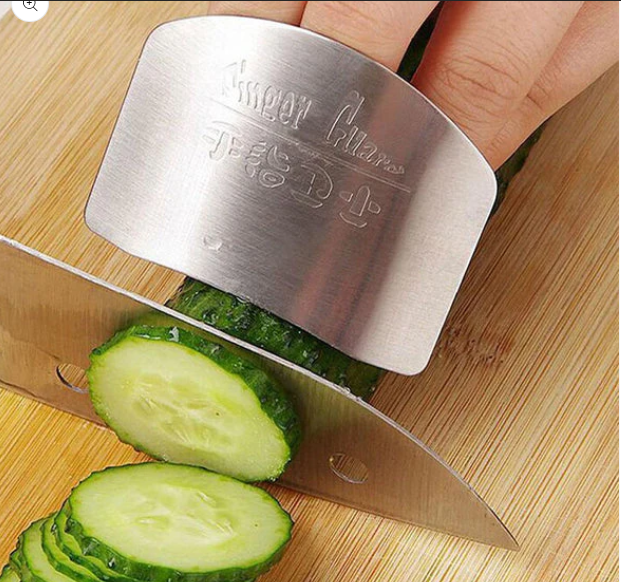 Protège-mains en Acier Inoxydable pour Cuisine (LOT DE 4)