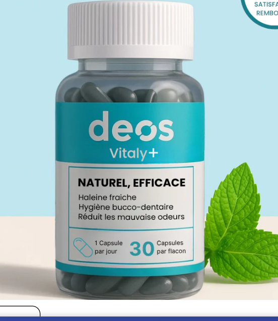 Deos | Complément anti-odeur