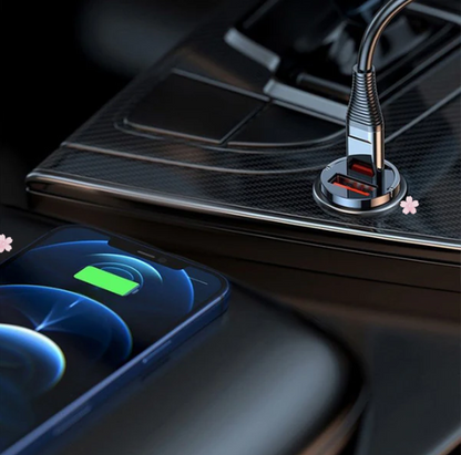 ⚡ Offre flash : 60 % de réduction sur le Chargeur de Voiture Ultra-Rapide 30W ! 🚗