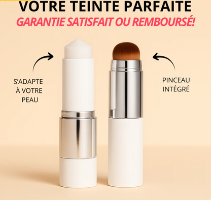 Fond de teint 2-en-1 avec pinceau intégré