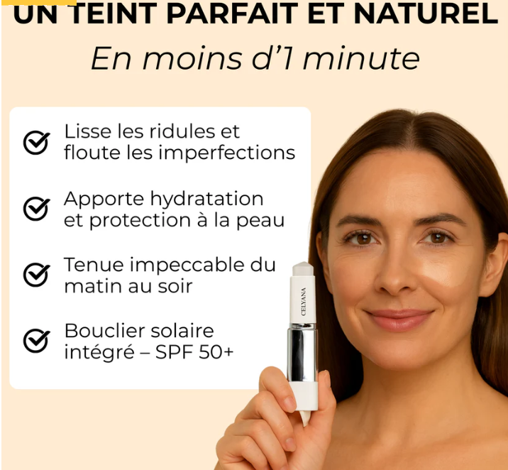 Fond de teint 2-en-1 avec pinceau intégré