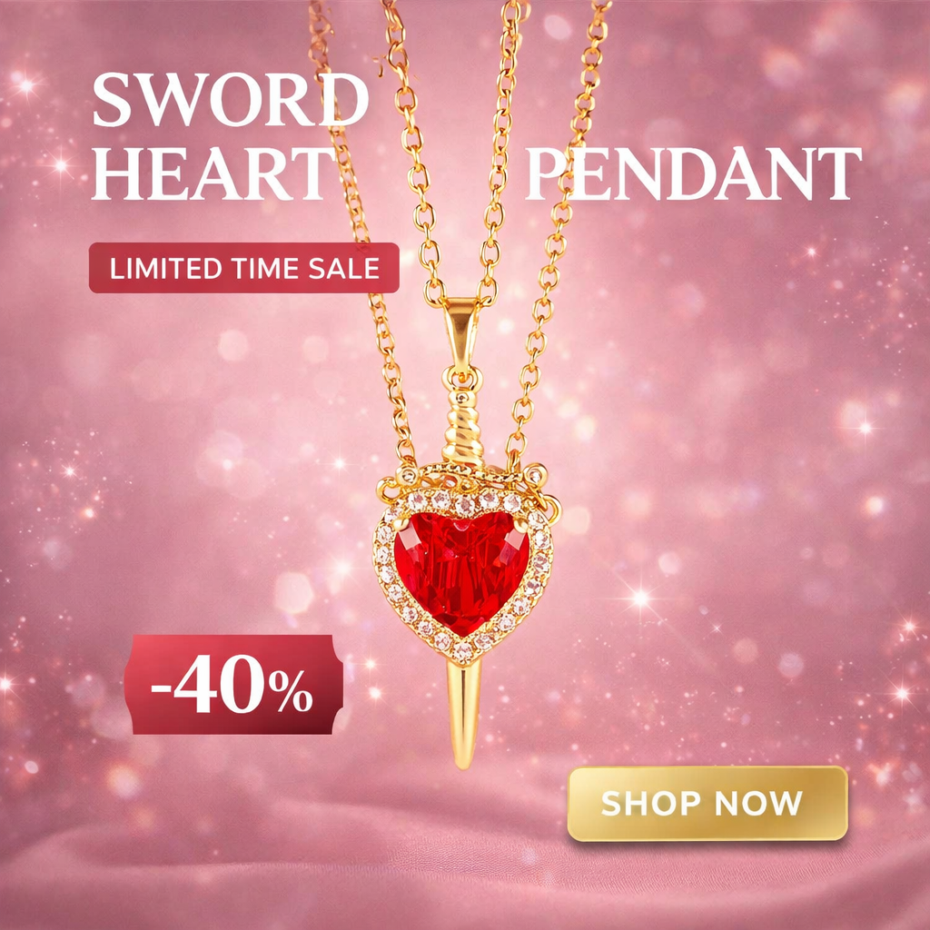 ❤️ Collier Couple “Cœur & Protection” – L’Amour Qui Se Défend