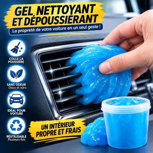 02 Gel Nettoyant et dépoussiérant