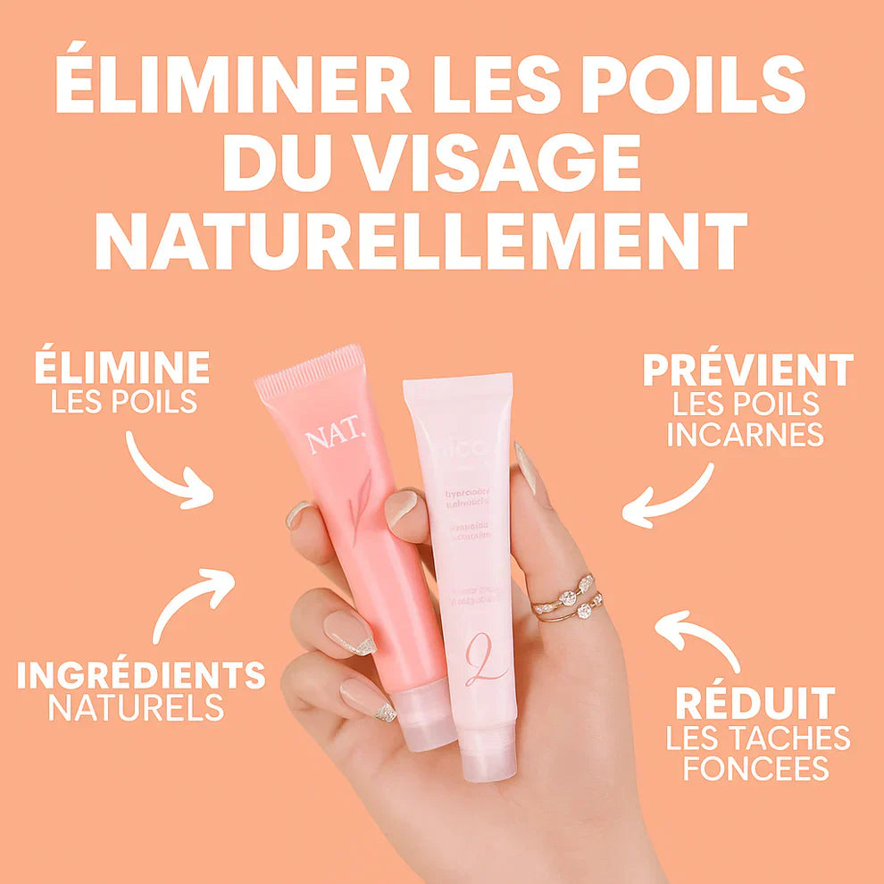 Kit dépilatoire (1 crèmes + 1 hydratantes = 10.000 FCFA)
