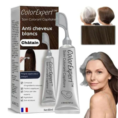 Shampoing Colorant pour Cheveux Grisonnants