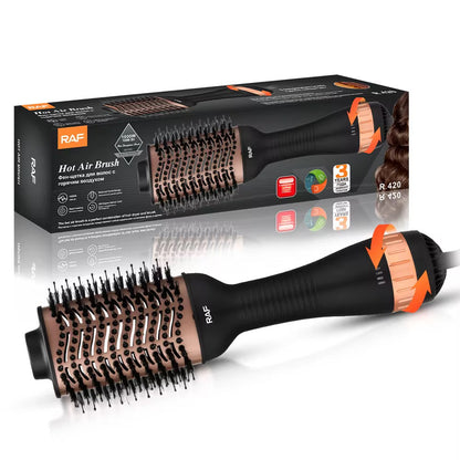 Brosse Soufflante, Chauffante et Lissante 3 en 1