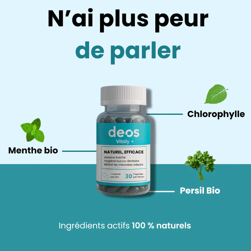 Deos | Complément anti-odeur