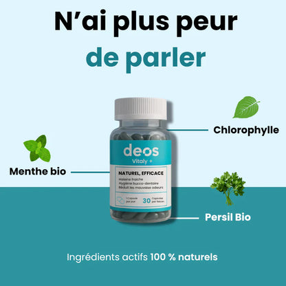 Deos | Complément anti-odeur