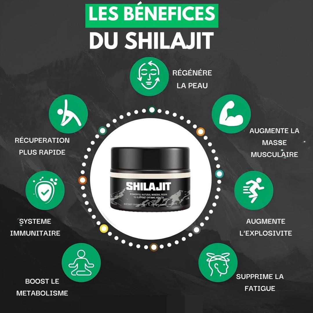 Shilajit de sueur de montagne-ci