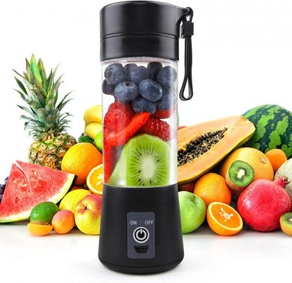 Mixeur portable à 4 lames rechargeable pour bureau et sorties ( 380ML )