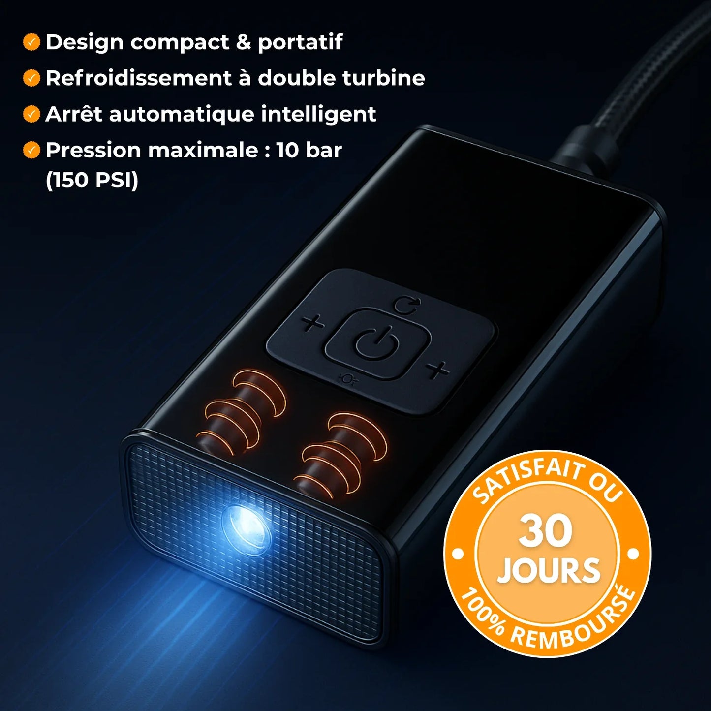 Compresseur d’Air Professionnel et Intelligent Sans Fil