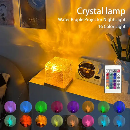 Lampe Cristal Magique™ – Créez une Ambiance Unique en Un Clic